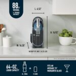 Ninja SLUSHi con tecnología RapidChill, máquina de bebidas congeladas y granizados de 88 oz, 5 programas preestablecidos