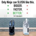 Ninja SLUSHi con tecnología RapidChill, máquina de bebidas congeladas y granizados de 88 oz, 5 programas preestablecidos