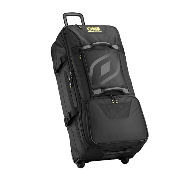 Bolsa de Engranajes OMP Racing OMPOB0-2983 Negro Nailon 145 Litros con Ruedas y Mango Telescópico