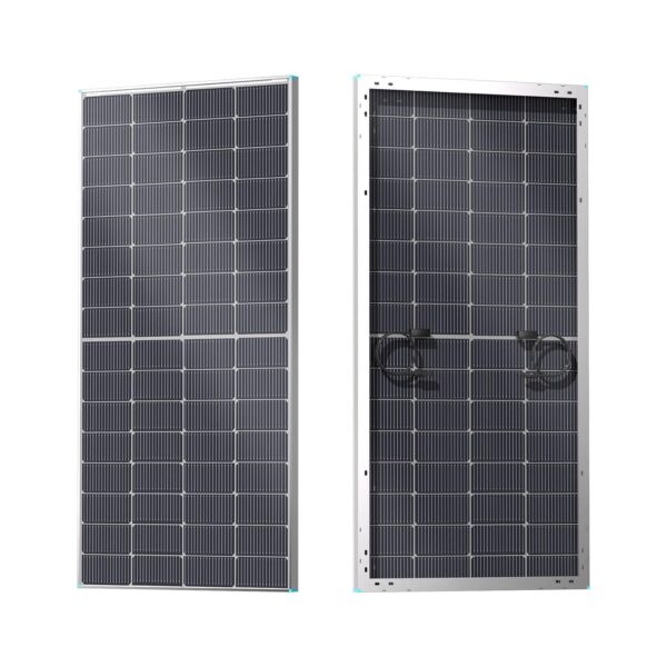 Panel Solar Bifacial Renogy 250W Tipo N 16BB 12V Eficiencia 25% Negro