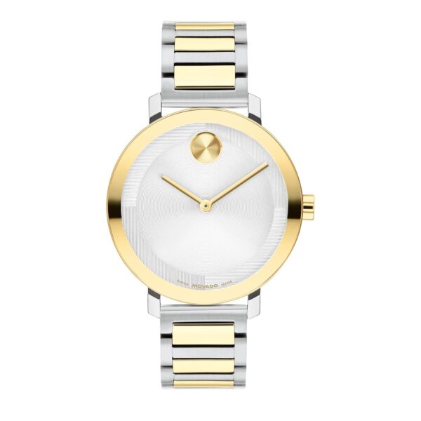 Reloj Movado Bold Evolution 2.0 Mujer 3601105 Acero Inoxidable de Dos Tonos 34mm Resistente al Agua 30 Metros