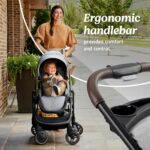 Graco Premier Modes Merge - Carriola con ruedas EZ Spin para rotación de 360 grados, 3 modos: portabebés de asiento de a