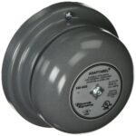 Campana Edwards Signaling 340 24VAC 0.250A Gris con Transformador 599 120V 24V 40W
