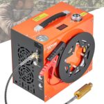 VEVOR Compresor de aire PCP, compresor de pistola de aire PCP portátil de 4500 PSI/30 Mpa, sistema de refrigeración de a