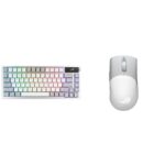 Combo Teclado y Mouse Inalámbricos ASUS ROG Azoth y ROG Keris 75 Teclas Pantalla OLED Interruptores ROG NX Storm Interca