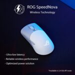 Combo Teclado y Mouse Inalámbricos ASUS ROG Azoth y ROG Keris 75 Teclas Pantalla OLED Interruptores ROG NX Storm Interca