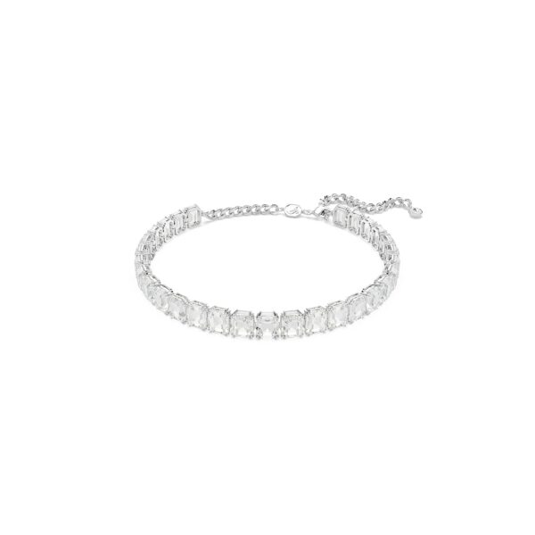Gargantilla Swarovski Millenia Corte Octágono Transparente Acabado Rodio