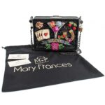 Bolso Bandolera Mary Frances Lady Luck BAG 24-137 Con Cuentas Diseño Casino