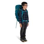 Mochila de Mochilero Osprey Ace 38L para Niños Toldo Verde Capacidad 38 Litros