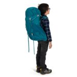 Mochila de Mochilero Osprey Ace 38L para Niños Toldo Verde Capacidad 38 Litros