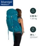 Mochila de Mochilero Osprey Ace 38L para Niños Toldo Verde Capacidad 38 Litros