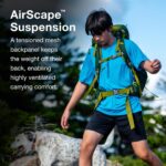 Mochila de Mochilero Osprey Ace 38L para Niños Toldo Verde Capacidad 38 Litros