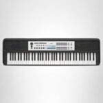 Yamaha YPT-W320 Teclado portátil con 76 teclas sensibles al tacto para principiantes con atril, adaptador de corriente