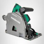 Metabo HPT Kit de Sierra de Riel Inalámbrica MultiVolt de 36V de 6-1/2 pulgadas, Bisel Ajustable de -1 a 46°, Profundida
