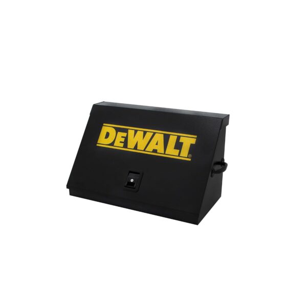 DeWalt - Caja de herramientas triangular de 30" x 15", acero, color negro