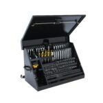 DeWalt - Caja de herramientas triangular de 30" x 15", acero, color negro