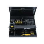 DeWalt - Caja de herramientas triangular de 30" x 15", acero, color negro