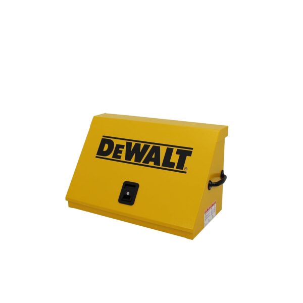 DeWalt - Caja de herramientas triangular de 30 x 15 pulgadas, acero, color amarillo