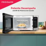 FRIGIDAIRE Horno de microondas de acero inoxidable, multifunción, programable, 1.1 pies cúbicos 1000 vatios