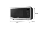 FRIGIDAIRE Horno de microondas de acero inoxidable, multifunción, programable, 1.1 pies cúbicos 1000 vatios