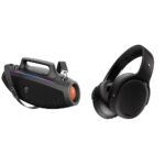 Paquete Altavoz Bluetooth Skullcandy Barrel y Audífonos Skullcandy Crusher ANC 2 con Cancelación de Ruido Resistente al