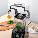 Restaurantware -Hi Tek Licuadora comercial de 3 HP, 1 licuadora de alta resistencia de velocidad variable - Tarro Tritan