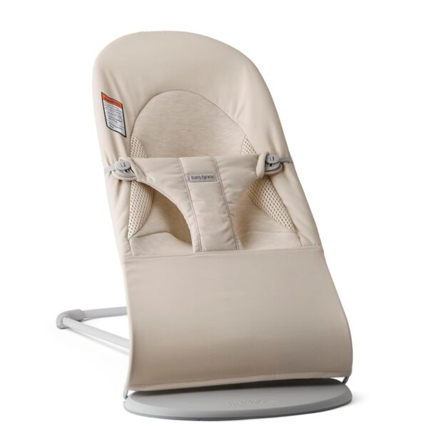 Bouncer BabyBjörn Balance Soft 005130US Beige Claro 2 en 1 8 a 29 Libras