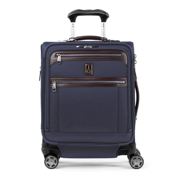 Maleta de Mano Travelpro Platinum Elite Softside 409186722 Expandible 19 Pulgadas Azul Marino 8 Ruedas Puerto USB