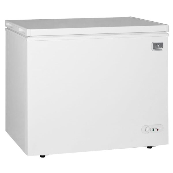 Kelvinator KCCF073WS - Congelador comercial de 7 pies cúbicos con cesta de almacenamiento resistente para alimentos cong