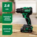 Metabo HPT Taladro Percutor Inalámbrico MultiVolt™ de 18V, Destornillador de Impacto, Sierra Recíproca, y Linterna Kit C