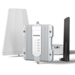 Amplificador de Señal de Teléfono Celular SignalBrick K01 3000 Pies Cuadrados Plateado