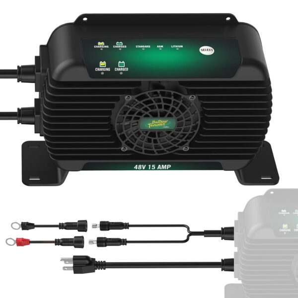 Cargador y Mantenedor de Batería Battery Tender PowerPlus 022-2014-DL-WH 48 Volts 15 Amperios IP68
