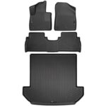 Tapetes Husky Liners Weatherbeater Kia Sorento 2016 2020 Delantero y Segunda Fila Negro