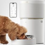 Comedero Automático PETLIBRO PLAF107 8 Litros Wi-Fi Sellado al Vacío Acero Inoxidable Blanco
