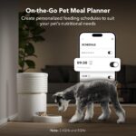 Comedero Automático PETLIBRO PLAF107 8 Litros Wi-Fi Sellado al Vacío Acero Inoxidable Blanco