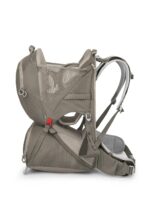 Portabebés Osprey Poco LT Mochila Ligera para Niño con Parasol UPF 50 Marco Plegable Color Hormigón Bronceado