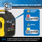Generador Inversor Portátil Champion Power Equipment 100809 4000 Vatios CO Shield Amarillo