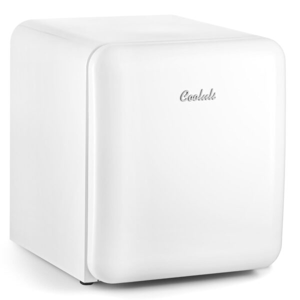 Cooluli Mini refrigerador Curve de 1.7 pies cúbicos, refrigerador pequeño para dormitorio, oficina, dormitorio universit