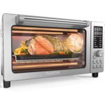 Nuwave Bravo Pro Smart 21QT Horno Tostador Freidora de Aire Combo, Horno de Convección Encimera, 10 funciones todo en 1,