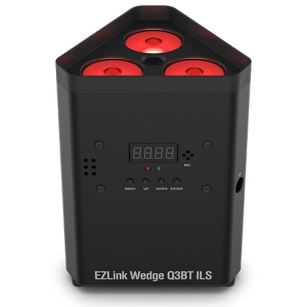 CHAUVET DJ EZLink Wedge Q3BT ILS - Luz de lavado LED con batería | Salida RGBA de cuatro colores | Diseño inalámbrico ve