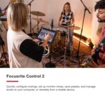 Focusrite Scarlett 18i20 Interfaz de audio USB de 4ª generación, para grabación multipista, producción musical y podcast