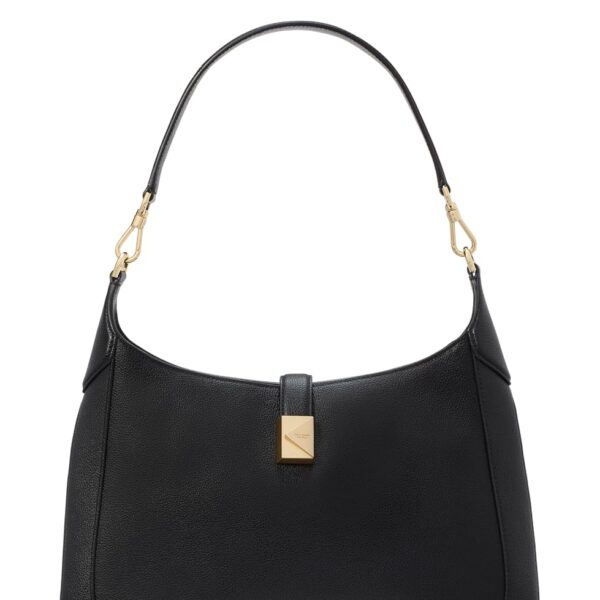 Bolso Hobo Kate Spade New York KI554 Deco Cuero Granulado Negro