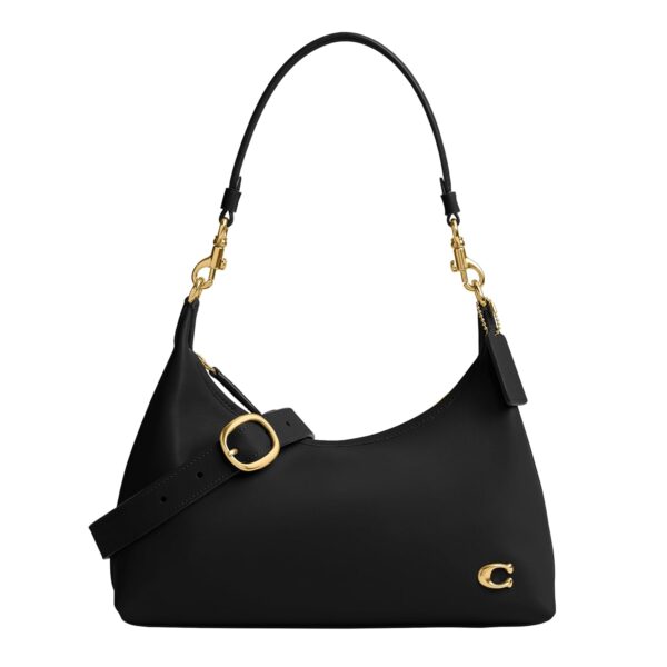 Bolso de Hombro Coach Juliet CR981 B4BK Cuero Negro