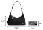 Bolso de Hombro Coach Juliet CR981 B4BK Cuero Negro