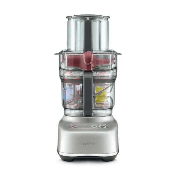 Breville BFP638 Paradice - Procesador y cortador de alimentos de 9 tazas, pequeño, acero inoxidable cepillado