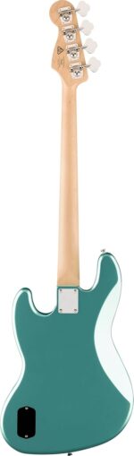 Affinity Series Active Jazz Bass, diapasón de laurel, golpeador blanco, espuma de mar místico verde