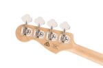 Affinity Series Active Jazz Bass, diapasón de laurel, golpeador blanco, espuma de mar místico verde