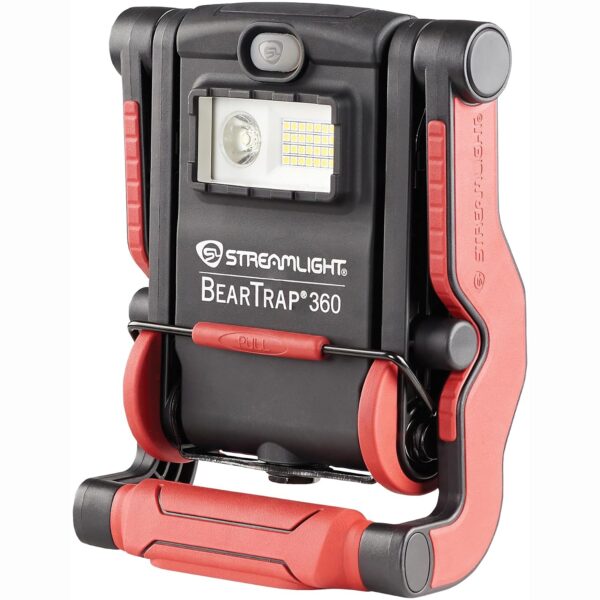 Streamlight 61523 BearTrap 360 - Luz de trabajo recargable de 2000 lúmenes | Luz de trabajo de 2000 lúmenes con modos de