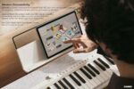 Casio Casiotone CT-S1-76 | Teclado retro sensible al tacto de 76 teclas | Diseño elegante y portátil para principiantes