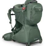 Portabebés Osprey Poco Premium 10005963 Koseret Verde Nailon con Parasol UPF 50+
